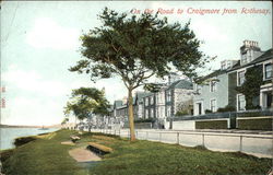 On the Road to Graigmore from Rothesay Postcard