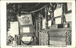 Vie of the Stamp Room Postcard