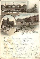 Greetings from Metz Postcard
