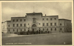 City Police Station Postcard