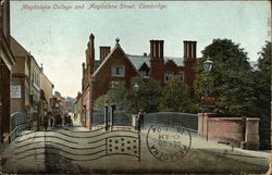 Magdalene College and Magdalene Street Postcard