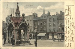 Market Place Cambridge, United Kingdom Cambridgeshire Postcard Postcard