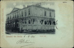 Liceul Real - High School Postcard