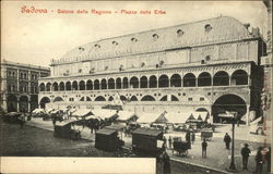 Salone della Ragione - Piazza delle Erbe Postcard