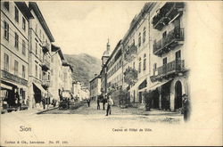 Casino et Hotel de Ville Postcard