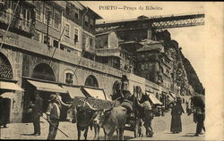 Praca da Ribeira Postcard