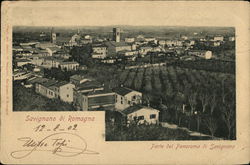 View of Town Postcard