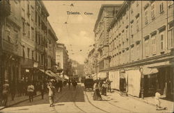 Corso Trieste, Italy Postcard Postcard