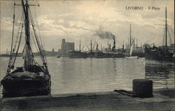 View of Port Postcard