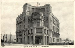 Club Mar del Plata, Argentina Postcard Postcard