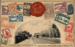 P. Papanui Road Postcard
