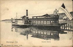 Steamer "Bavaria", Lake Starnberg Postcard