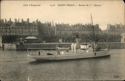 Cote d'Emeraude 2016 SAINT-MALO - Entree de l' "Alcyon" Postcard
