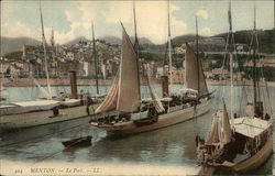 View of Port Postcard