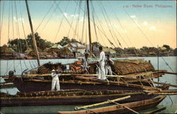 Native Boats Postcard