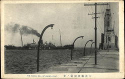 The Signal Hill and Boat in Port Postcard