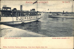 RÅNTMÅSTERARETRAPPAN KUNG RING LÅGGER UT Postcard