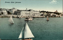 Princess Hotel Hamilton, Bermuda Postcard Postcard