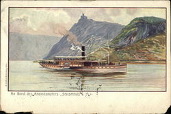 Rhine Steamer "Stolzenfels" Postcard