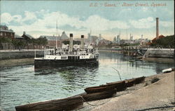 S.S. "Essex", Orwell River Postcard