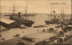 The Post Alexandria, Egypt Africa Postcard Postcard