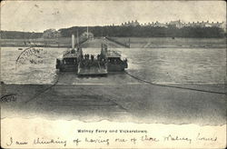 Walney Ferry and Vickerstown Isle of Walney, Great Britain Postcard Postcard