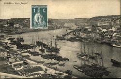 Partial View of City Porto, Portugal Postcard Postcard Postcard