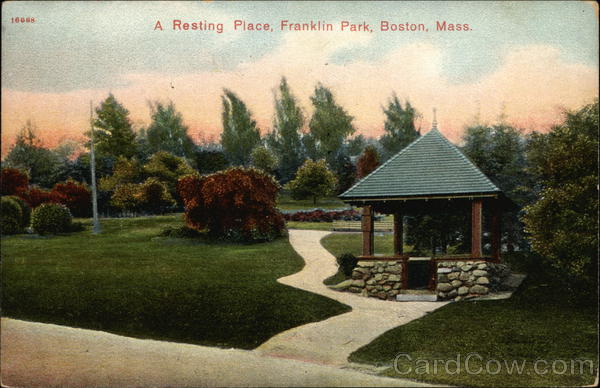 A Resting Place, Franklin Park Boston Massachusetts