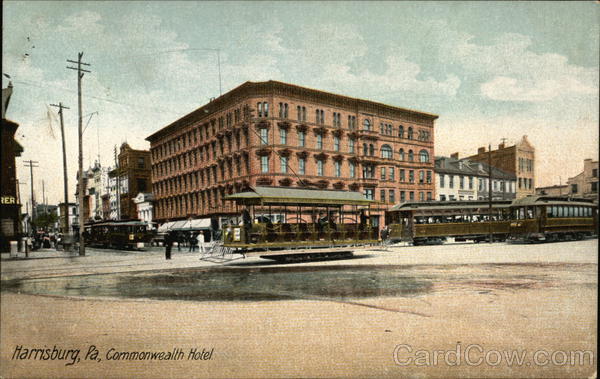 View of Commonwealth Hotel Harrisburg Pennsylvania