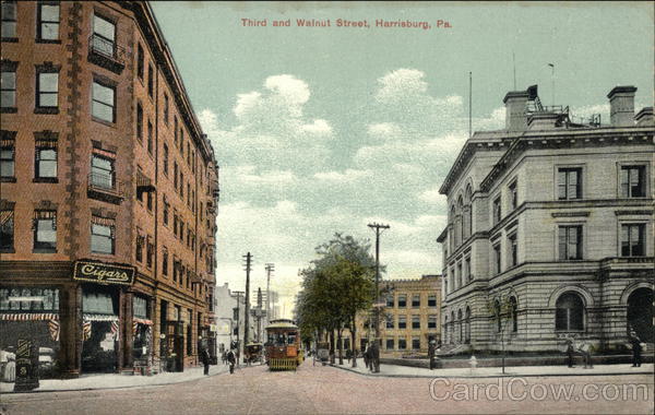 Third and Walnut Street Harrisburg Pennsylvania