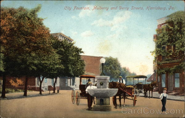 City Fountain Harrisburg Pennsylvania