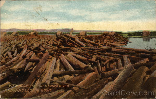 View Along Susquehanna River Harrisburg Pennsylvania