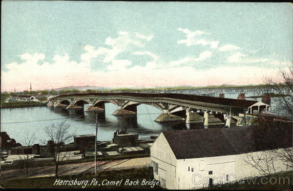 Camel Back Bridge Harrisburg Pennsylvania