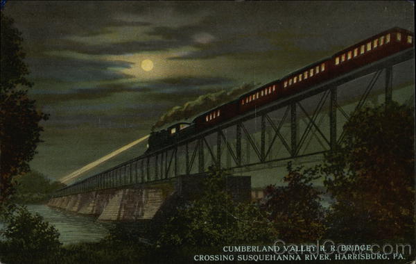 Cumberland Valley R.R. Bridge Harrisburg Pennsylvania