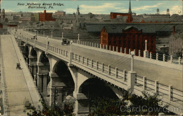 New Mulberry Street Bridge Harrisburg Pennsylvania