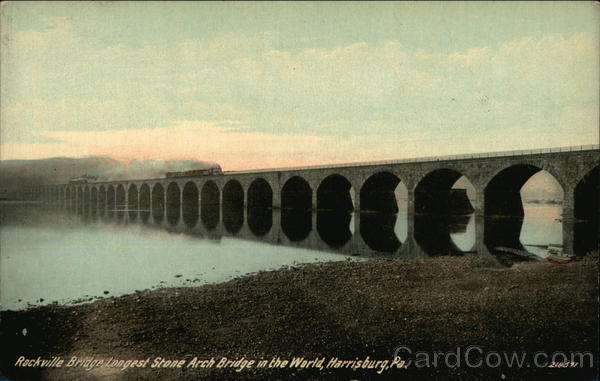 Rockville Bridge Harrisburg Pennsylvania