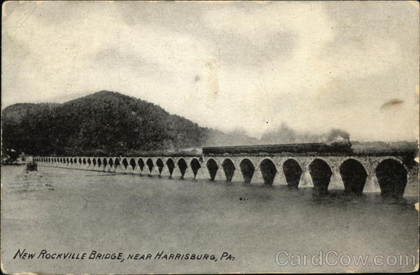 New Rockville Bridge Harrisburg Pennsylvania