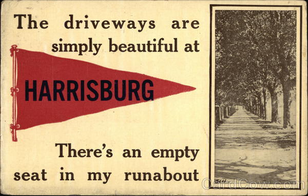 The Driveways are Simply Beautiful at Harrisburg Pennsylvania