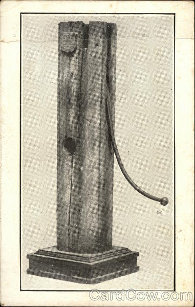 The Pump That Did Duty in Camp Curtin Harrisburg Pennsylvania