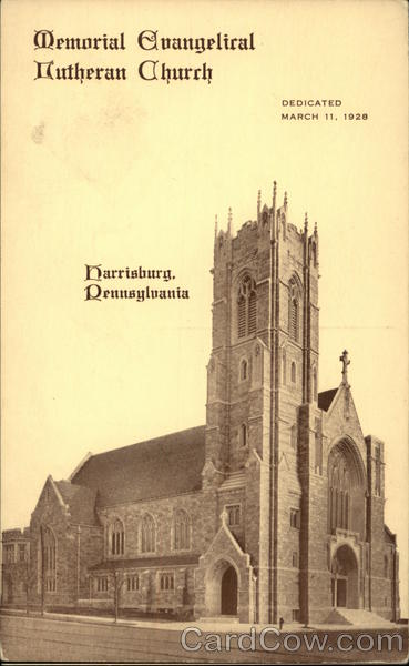 Memorial Evangelical Lutheran Church Harrisburg Pennsylvania