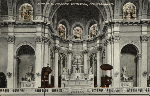 Altar of St. Patricks Cathedral Harrisburg Pennsylvania