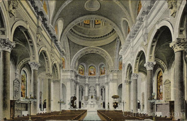 Interior St. Patricks Cathedral Harrisburg Pennsylvania