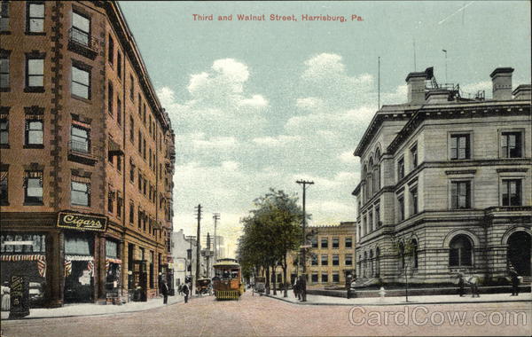 Third and Walnut Street Harrisburg Pennsylvania