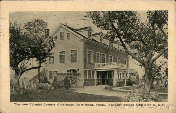 The New Colonial Clubhouse Harrisburg Pennsylvania