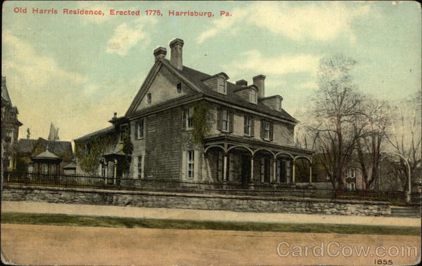 Old Harris Residence, Erected 1775 Harrisburg Pennsylvania