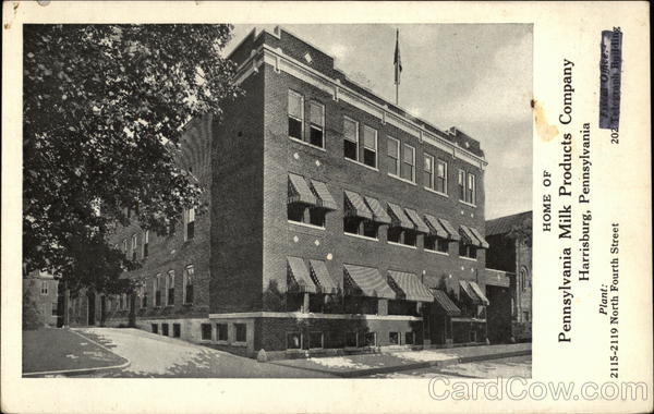 Home of Pennsylvania Milk Products Company Harrisburg