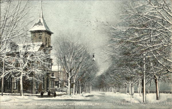 North Front Street, Winter Harrisburg Pennsylvania