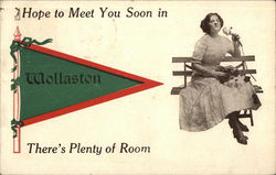 Hope to Meet You Soon in Wollaston Postcard