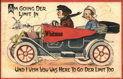 Am Going Der Limit in Whitman Massachusetts Postcard Postcard Postcard