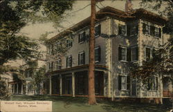 Metcalf Hall, Wheaton Seminary Postcard